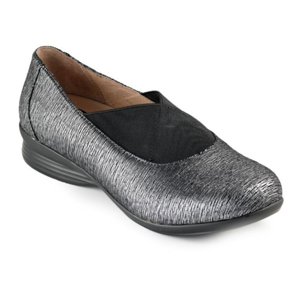 🔥Dansko Ann Pewter Metallic Slip On, Size EU 37 - Picture 3 of 8